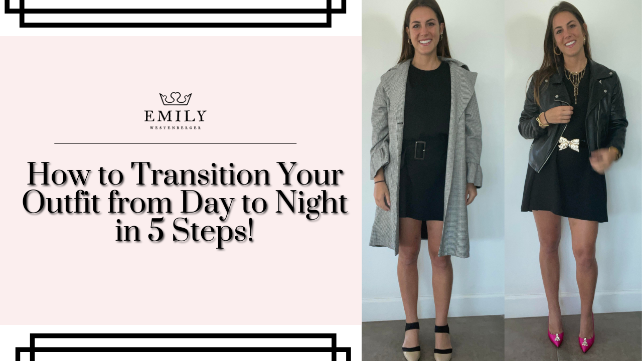 Day to evening outfit on sale