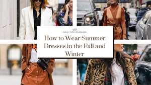 How to Wear Summer Dresses in the Fall and Winter