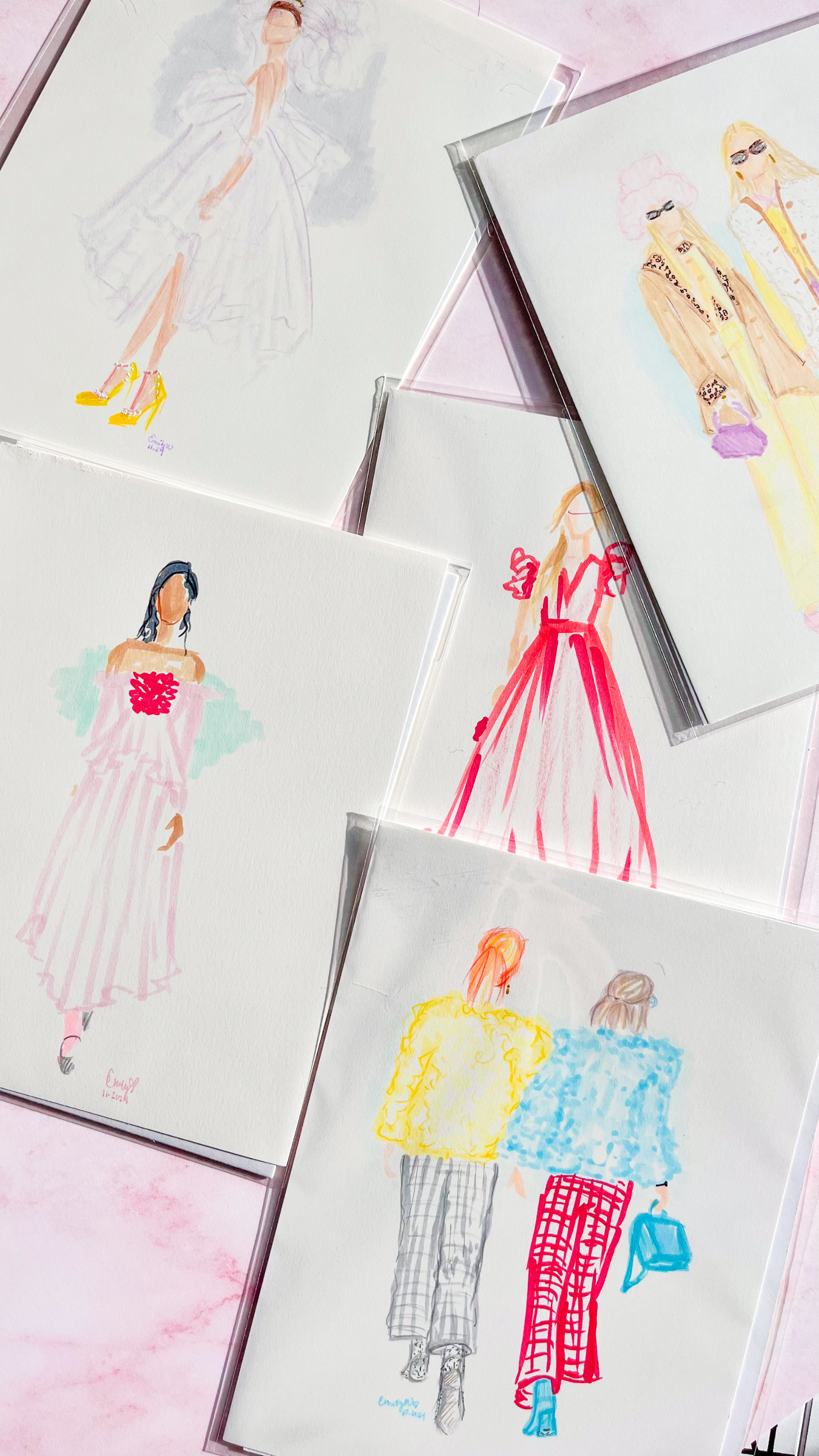 Custom Fashion Illustrations