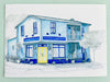 'Lillian's Petite Market & Eatery' Art Print
