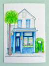 'The Greenery Florist' Art Print