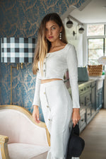 Carica l&#39;immagine nel visualizzatore di Gallery, cropped top - matching set
