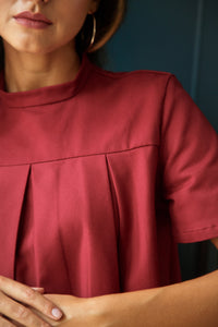 details - gabardine dress