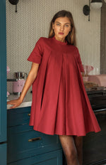Carica l&#39;immagine nel visualizzatore di Gallery, red eloise dress - slow fashion
