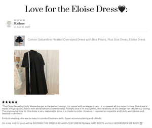 Eloise Dress | Black