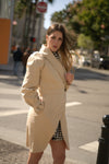 wrap coat- designer fashion- sustainable clothing