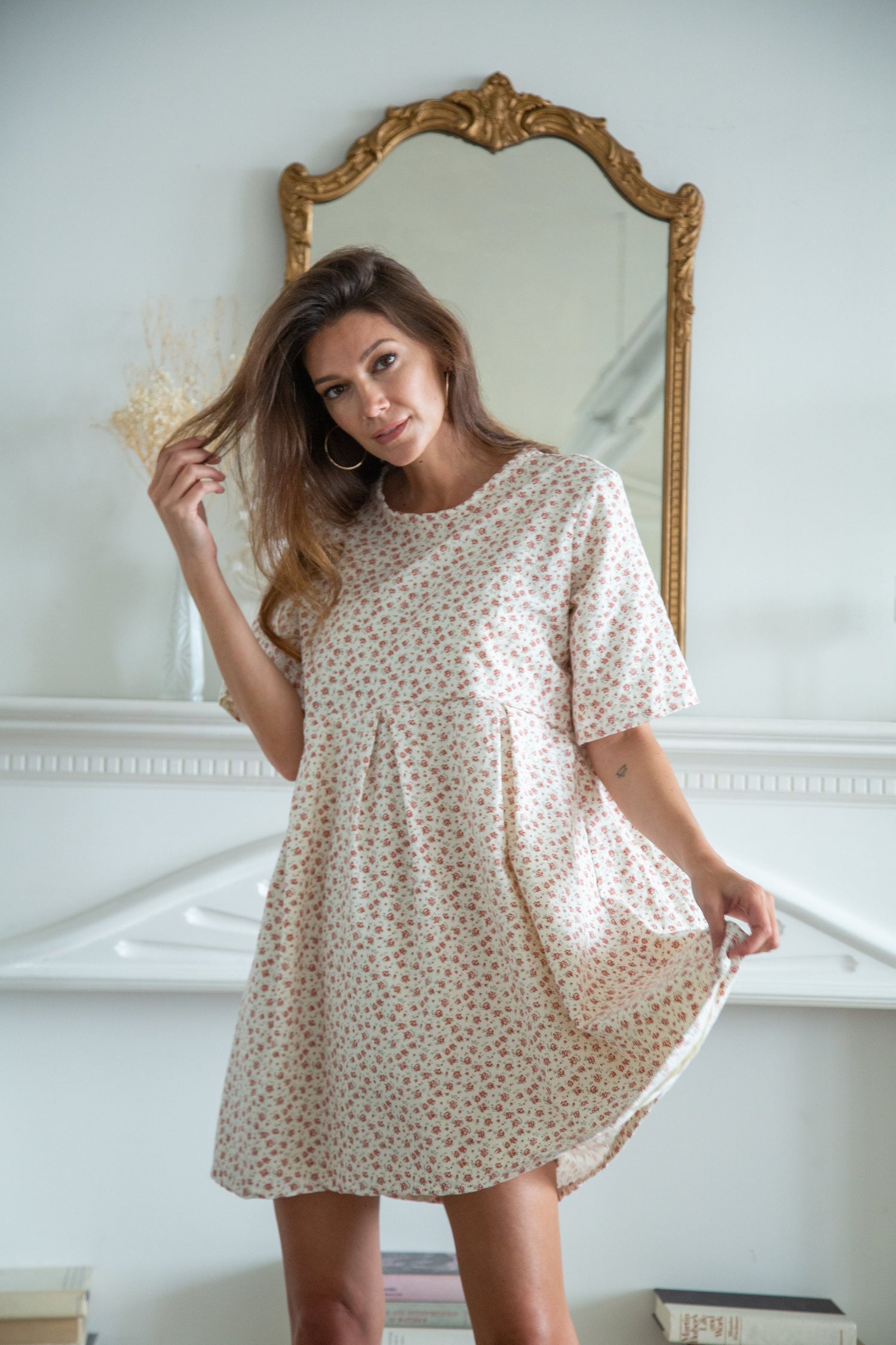Reagan Dress | Woven Babydoll Dress